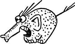 Bild wütender Elefant