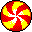 GIF-Animation 2D-Effekt im Pixel-Style