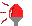 GIF-Animation Alarmlampe im Pixel-Style