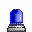 GIF-Animation Alarmlampe im Pixel-Style