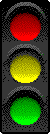 GIF-Animation Ampel im Pixel-Style