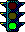 GIF-Animation Ampel im Pixel-Style