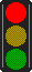 GIF-Animation Ampel im Pixel-Style