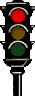 GIF-Animation Ampel im Pixel-Style