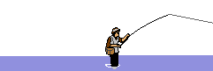 GIF-Animation Angeln im Pixel-Style