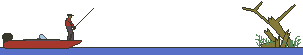 GIF-Animation Angeln im Pixel-Style