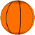 GIF-Animation Basketball im Pixel-Style