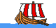GIF-Animation Boot im Pixel-Style