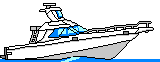 GIF-Animation Boot im Pixel-Style