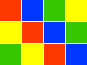 GIF-Animation Buntes im Pixel-Style