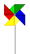 GIF-Animation Buntes im Pixel-Style