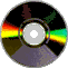 Animation im Uhrzeigersinn rotierende dunkle CD