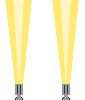 GIF-Animation Discolicht im Pixel-Style
