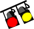GIF-Animation Discolicht im Pixel-Style