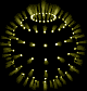 GIF-Animation Discolicht im Pixel-Style