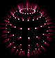GIF-Animation Discolicht im Pixel-Style