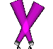 GIF-Animation Discolicht im Pixel-Style