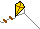 GIF-Animation Drachen (Kite) im Pixel-Style
