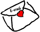 Animierter Brifumschlag mit dem Text E-mail