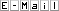Animation schwarzer Text E-Mail jeder Buchstabe wird einzeln blau hervorgehoben