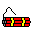 GIF-Animation Explosives im Pixel-Style