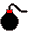 GIF-Animation Explosives im Pixel-Style