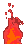 GIF-Animation Feuer im Pixel-Style