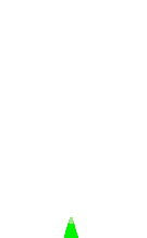 GIF-Animation grünes Feuerwerk im Pixel-Style