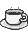 GIF-Animation Kaffee im Pixel-Style