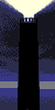 GIF-Animation Leuchtturm im Pixel-Style