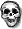 GIF-Animation Totenkopf im Pixel-Style