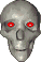 GIF-Animation Totenkopf im Pixel-Style