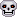 GIF-Animation Totenkopf im Pixel-Style