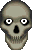 GIF-Animation Totenkopf im Pixel-Style