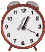 GIF-Animation Uhr im Pixel-Style