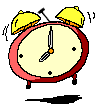 GIF-Animation Uhr im Pixel-Style
