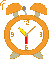 GIF-Animation Uhr im Pixel-Style