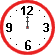 GIF-Animation Uhr im Pixel-Style