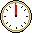 GIF-Animation Uhr im Pixel-Style