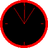 GIF-Animation Uhr im Pixel-Style