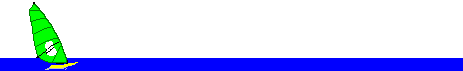 GIF-Animation Windsurfen im Pixel-Style