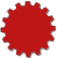 GIF-Animation Zahnrad im Pixel-Style