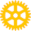 GIF-Animation Zahnrad im Pixel-Style