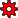 GIF-Animation Zahnrad im Pixel-Style