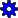 GIF-Animation Zahnrad im Pixel-Style