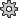 GIF-Animation Zahnrad im Pixel-Style