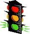 GIF-Bild Ampel im Pixel-Style