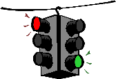 GIF-Bild Ampel im Pixel-Style