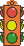 GIF-Bild Ampel im Pixel-Style
