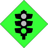GIF-Bild Ampel im Pixel-Style